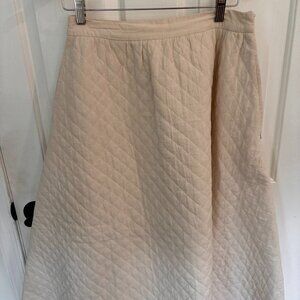 Loeffler Randall Clara Quilted Skirt- Size Large